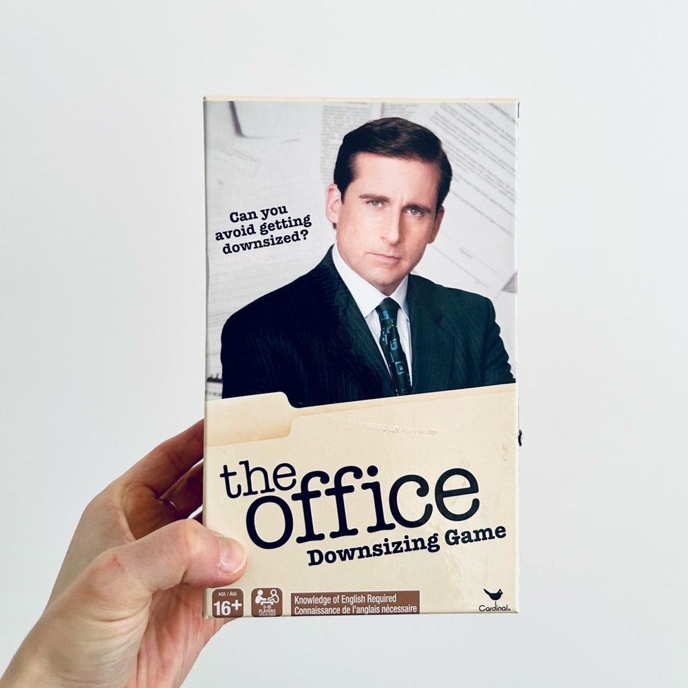 The Office Downsizing Game, Open and Never Used Michael Scott Board Game
